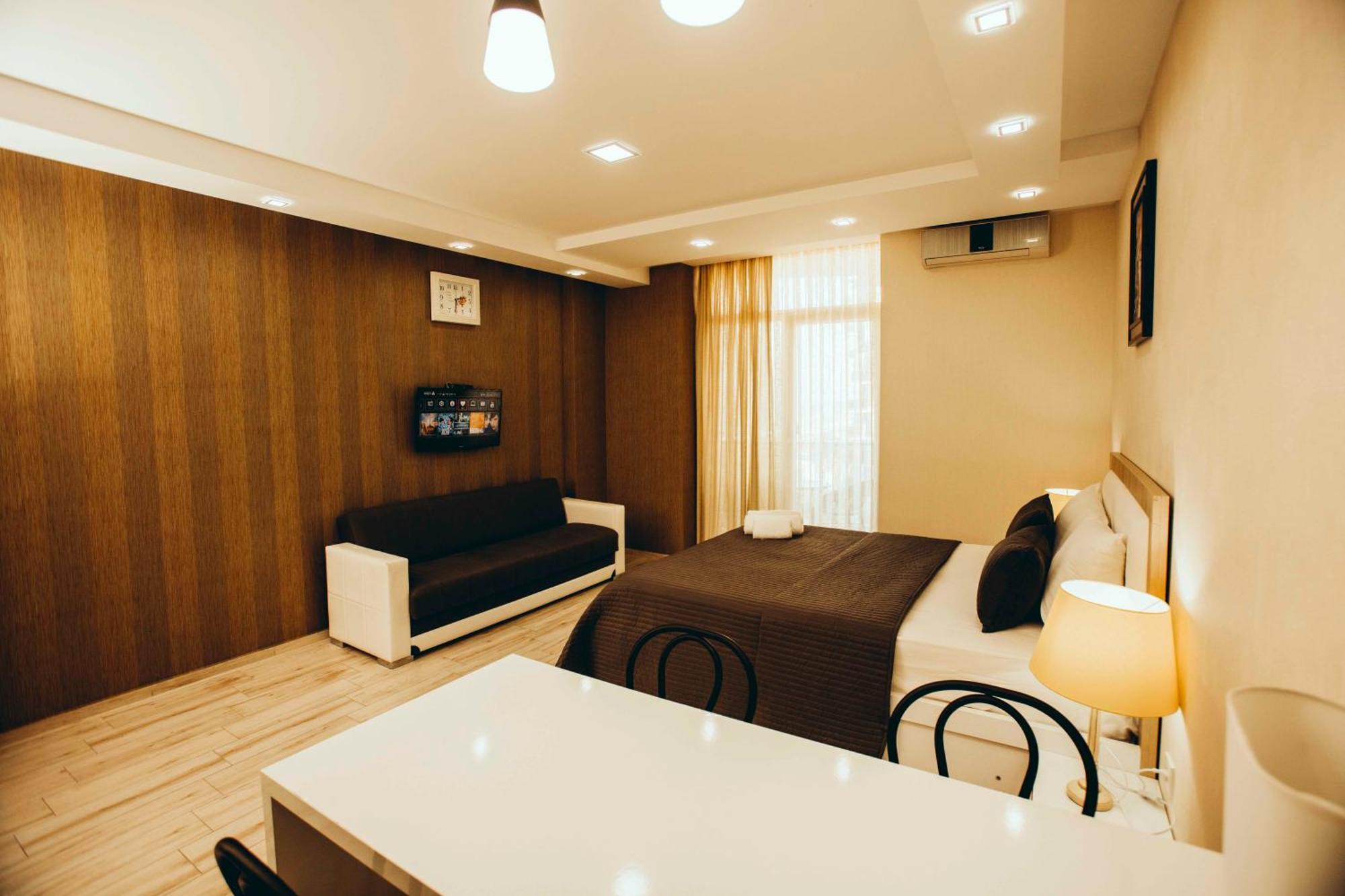 바투미 Panorama Sea Tower 아파트 호텔 외부 사진