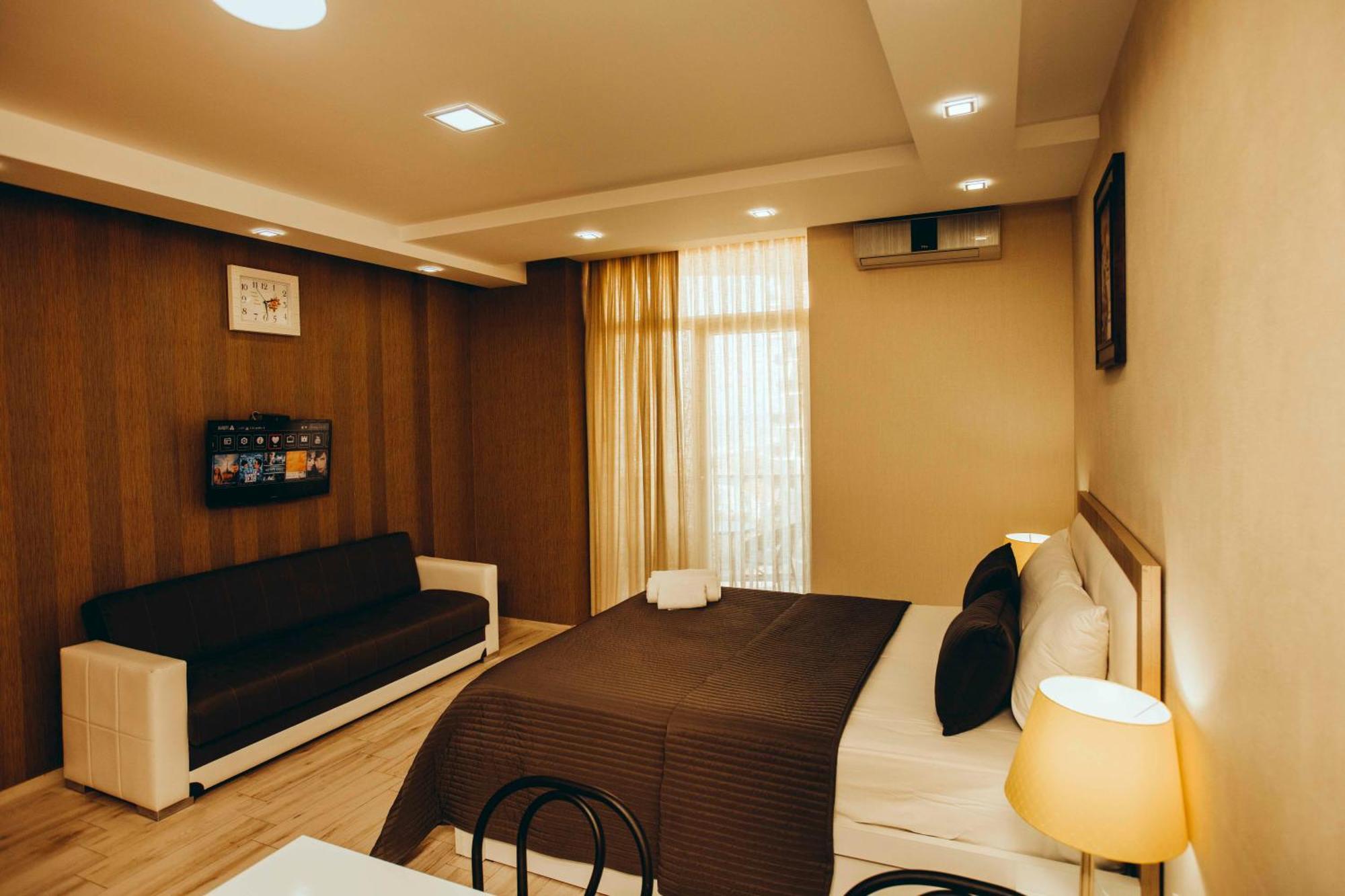 바투미 Panorama Sea Tower 아파트 호텔 외부 사진