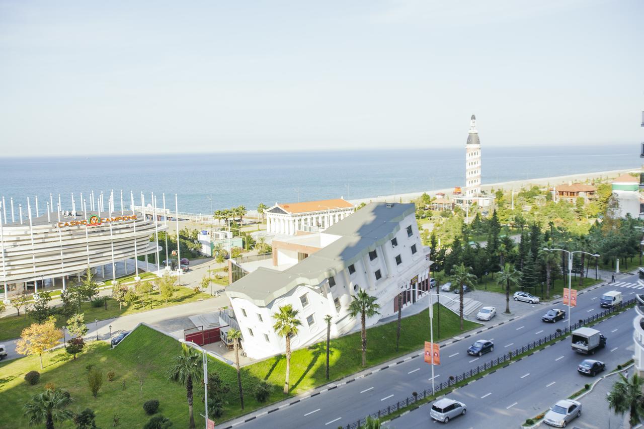 바투미 Panorama Sea Tower 아파트 호텔 외부 사진